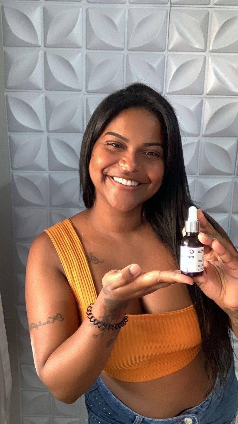 Foto compartilhada por cliente ao receber o produto, registro 1